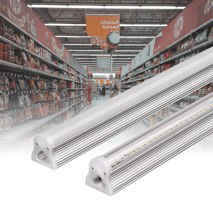 T8 LED Integrated Tube - Seamless Linkable - Efficient LED Shop Lights