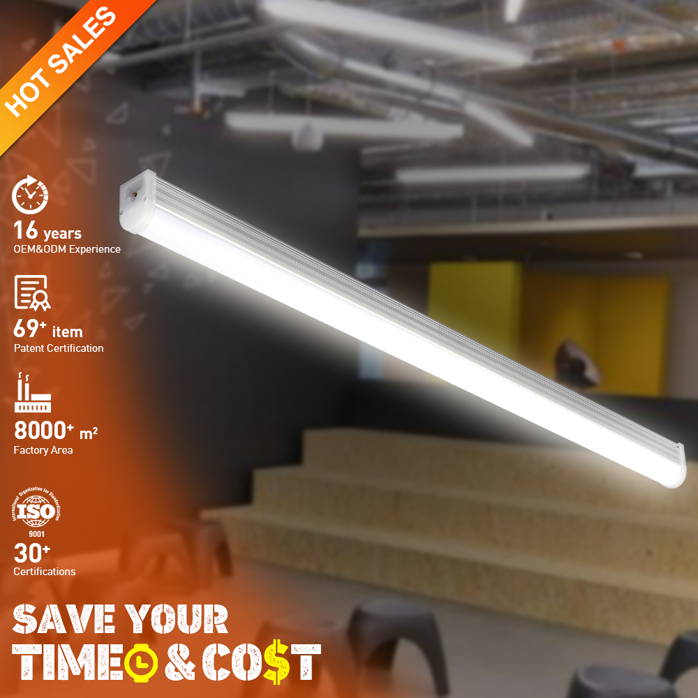 Eco T5 LED Integrated Linear Tube Fixture | Linkable LED Light