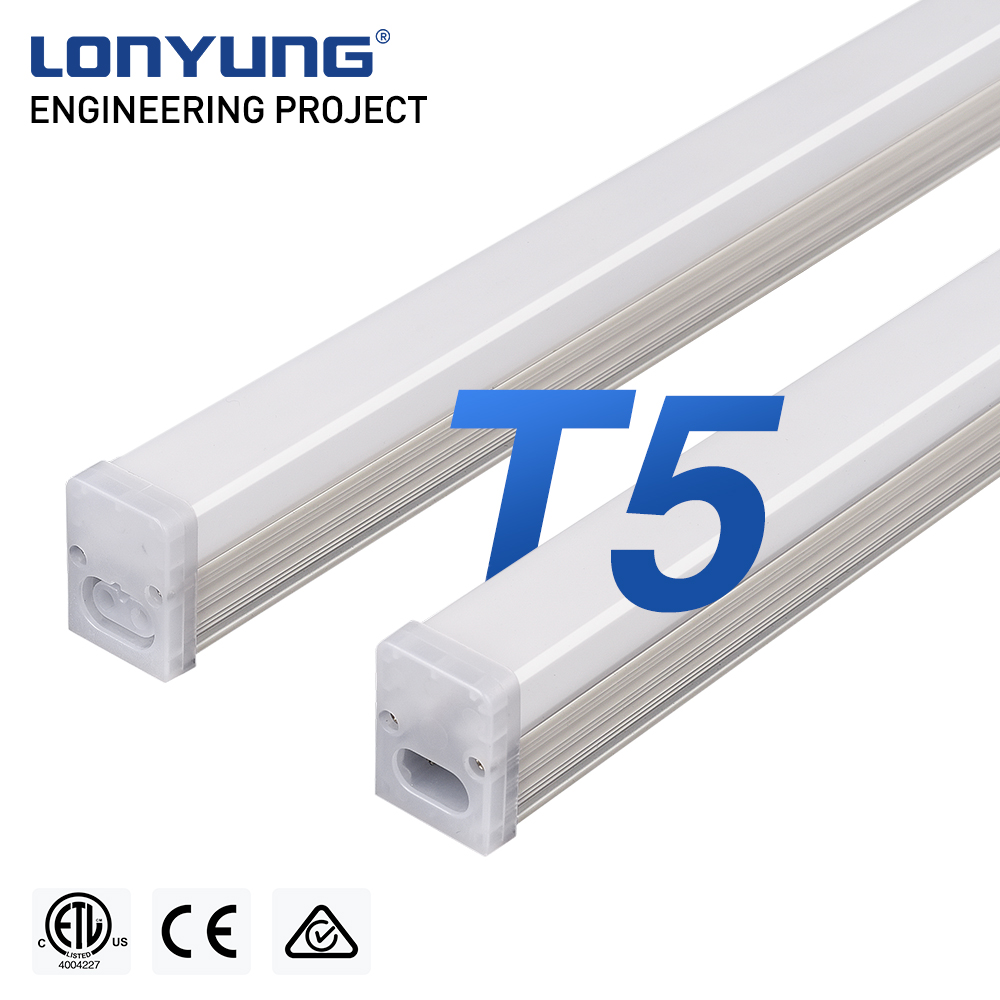 LONYUNG Square T5 Integrated Tube - Efficient Under Cabinet Lighting Solution
